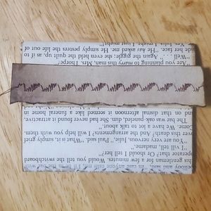 😀 HAND CRAFTED bookpagevpaper wallet folio ephemera holder
